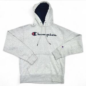 Champion Light Gray Men's Hoodie